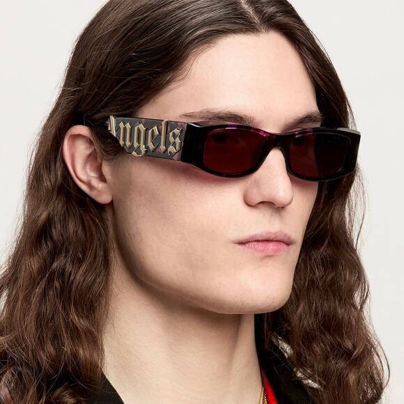 New, PALM ANGELS Sunglasses Angel PERI007 3464 Authentic - Picture 5 of 13